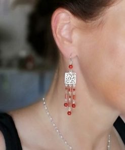 Orecchino Terra e Corallo ORECCHINI