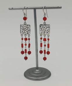 Orecchino Terra e Corallo ORECCHINI