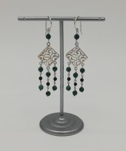 Orecchini Terra Malachite ORECCHINI