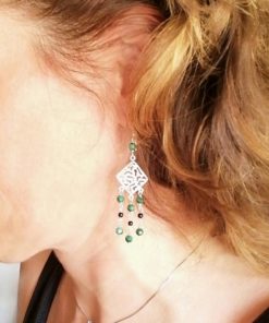 Orecchini Terra Malachite ORECCHINI