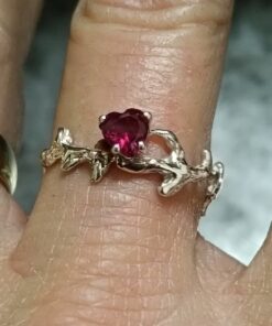 Anello cuore di spine ANELLI