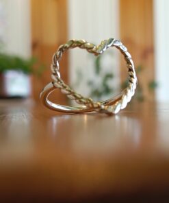 Cuore intrecciato ANELLI