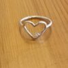 Anello cuore Zircone S ANELLI